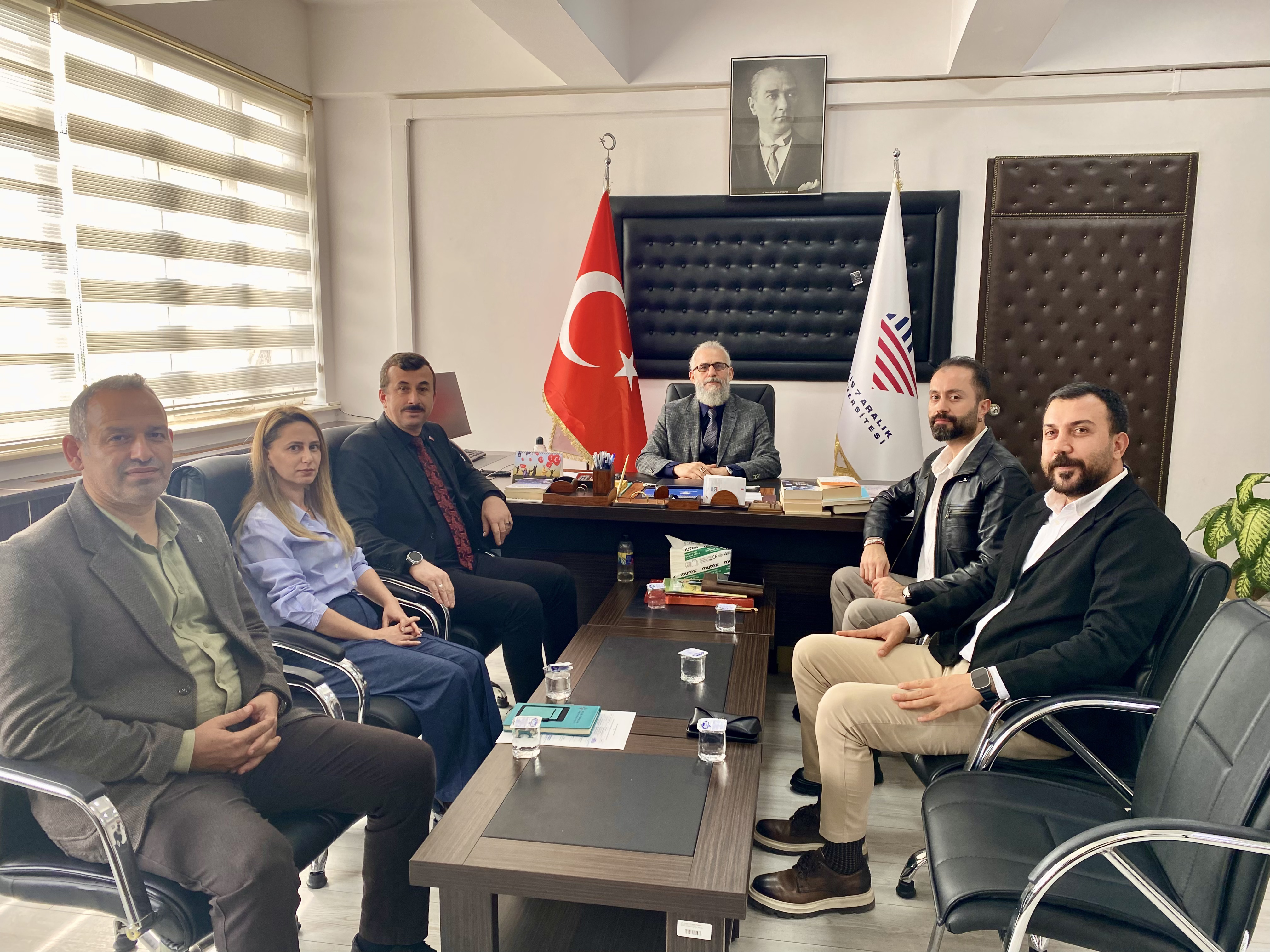 İl Millî Eğitim Müdürü Açıkgöz’den Fakültemize İş Birliği Ziyareti